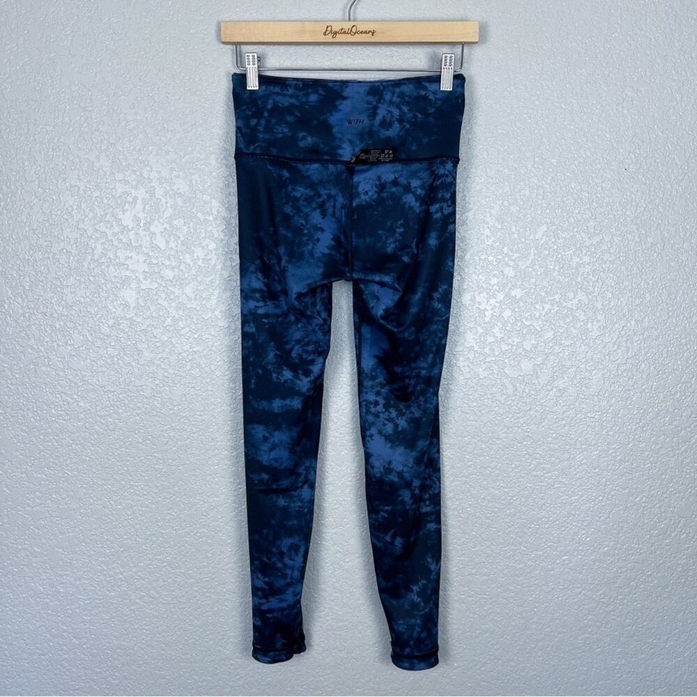 Peloton Reversible NWT Melody High-Waist Leggings S Tie-Dye Stripe 7/8 Tights - Picture 10 of 14